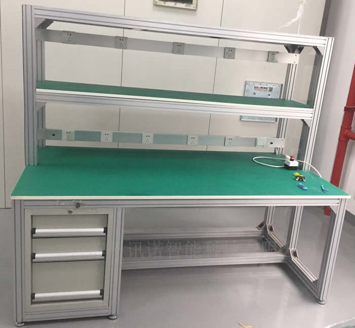 鋁型材工作臺 流水線_ESD防靜電門禁系統