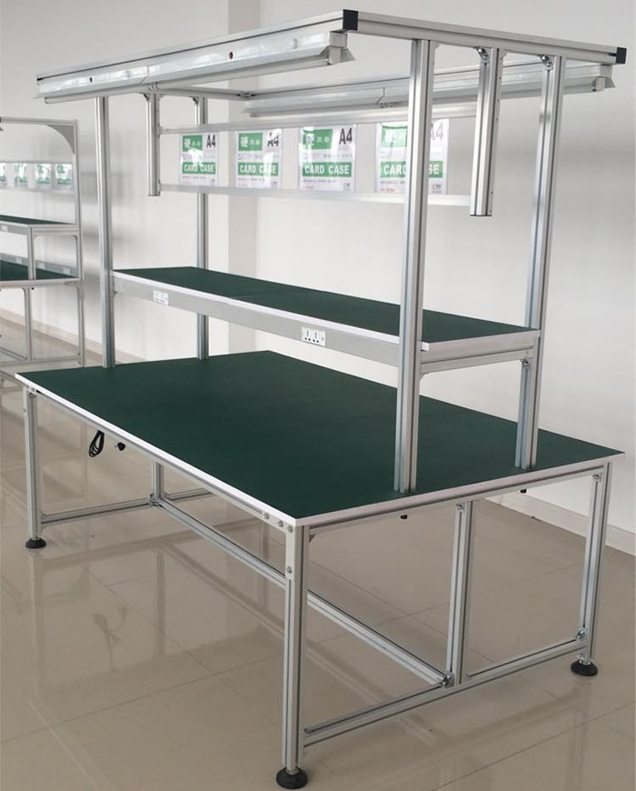 鋁型材工作臺 流水線_ESD防靜電門禁系統